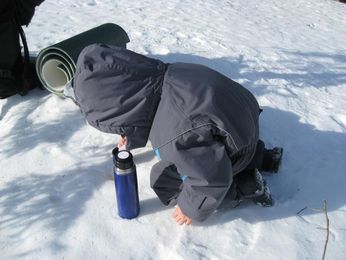 Godt med noe varmt på termosen.