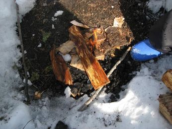 Endelig fyr på bålet!
